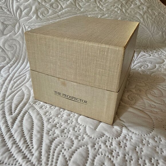 The Franklin Mint The Prospector Metal Sculpture, Pewter, 1974 With Box & COA - Picture 7 of 14